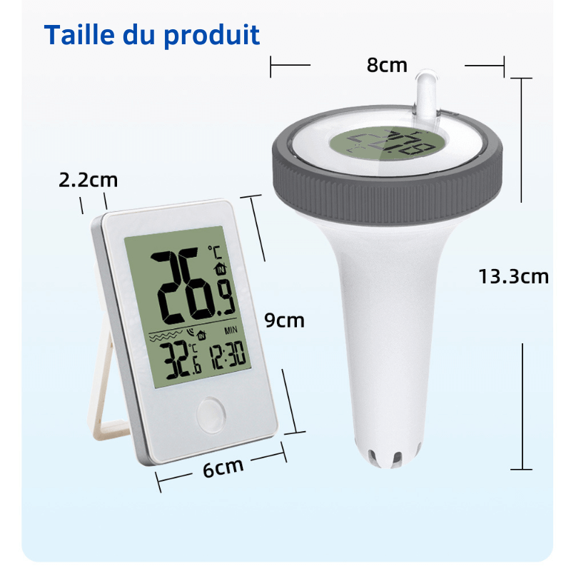 Thermomètre wifi pour piscine (ou autres) - Domotique, objets connectés et  objet 3D; DomoChris