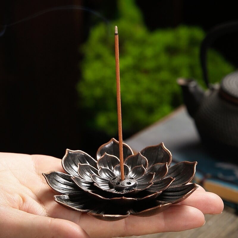 Brûleur d'Encens Oriental - Fleur de Lotus - Plaisir du Yoga